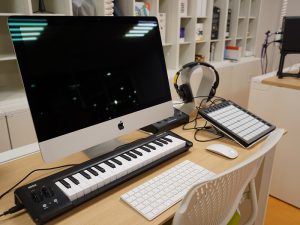 楽曲作成できる本格的な道具がそろう