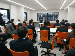 多くの参加者でにぎわいを見せるお披露目会