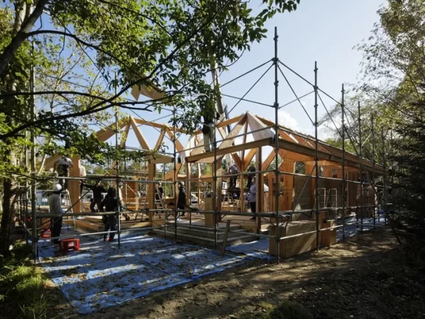 建設が進められる『NESTING』による1棟目の住宅