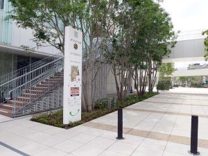 2021年11月に完成した「emCAMPUS」EAST棟。2024 年にはWEST棟の竣工も控えている