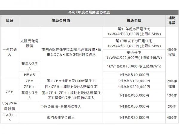 太陽光発電設備の導入を希望する住民向けに手厚い補助金を用意している自治体もある。自宅のある都道府県や市町村のホームページを確認しよう