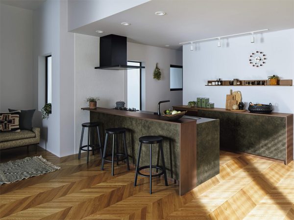 在宅時間が長くなれば、キッチンプランにこだわる人も増えるか？<br>新「STEDIA（ステディア）」スタイリッシュプラン　［クリナップ］