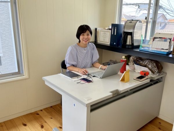 コアコミュ･イングリッシュ福岡代表の時枝七恵さん
