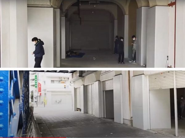 現在、雄一郎氏は南海電鉄の高架下空間のプロデュースにも関わっている（雄一郎氏の投映資料より）