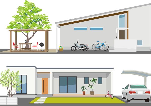 新設住宅着工戸数が年々減少するなか、平屋市場は住宅業界にとって数少ない伸びしろのあるマーケットといえる