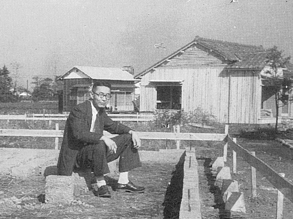 分譲当時の大島土地住宅地　出所：せんがわ21写真集2001新春