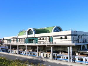 北総鉄道北総線の印西牧の原駅