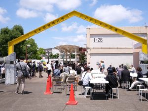 暮らしの編集室も企画に関わった団地のお祭りは、盛況となった