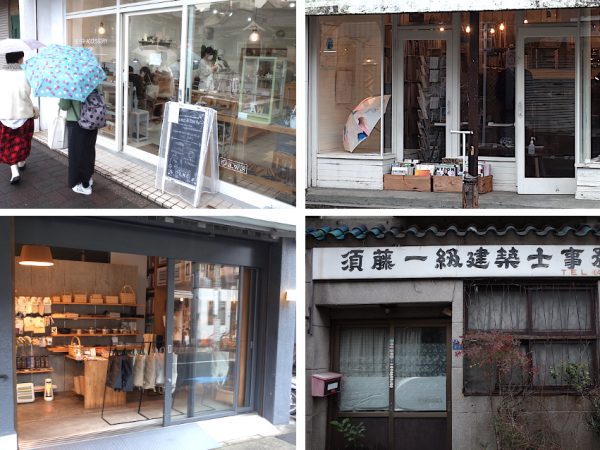 小名木川を渡り、清澄白河に入るとおしゃれな店と人が急に増えるが、下町の工場街らしさも残っているのが魅力である。現代美術館が近いので美術書専門古本屋もあり、美術館と連動して本を売っている（取材当日はディオールの本）