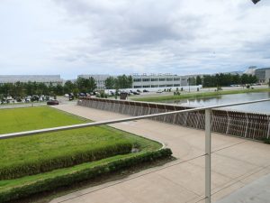 スイデンテラスから見た鶴岡サイエンスパーク