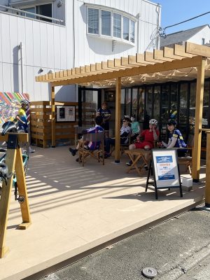 自転車好きの集まる場となりつつあるが、もっと広く使われるようになってもらいたいところだ