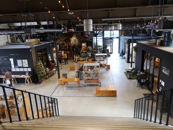 改装前のヤマキウ南倉庫。外側はさほど変わってはいない