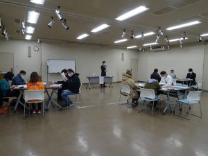 「障がい者ワークわくそうじゃ就職面接会」に先駆けて行われた就職準備講座(画像提供:総社市社会福祉協議会)