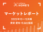 【2022年10～12月期 賃貸 愛知・札仙広福版】LIFULL HOME’Sマーケットレポート