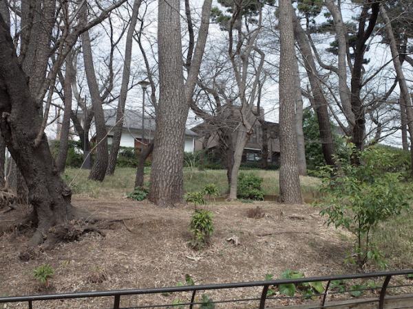 戦前、池上電鐵沿線案内に描かれた洗足池。自然の公園、理想的住宅地、幽邃（ゆうすい）の本門寺、水清き洗足池と書かれている。幽邃とは奥深くてもの静かなことを意味し、風致地区を表現するのによく使われた言葉である