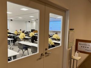 研修風景。さまざまな研修プログラムが用意されている