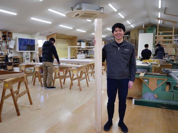 バレルサウナの製作を担当するのは熟練したアーティストリーの家具職人