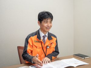 JR西日本 大阪工事事務所 広島駅ビル工事所の田原潤一 副所長