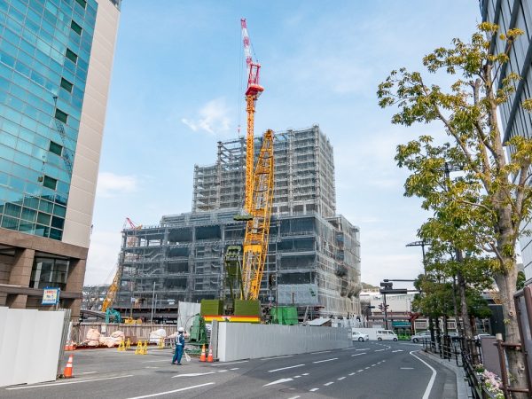 駅ビル2階 路面電車乗降場のイメージ図（提供：JR西日本）