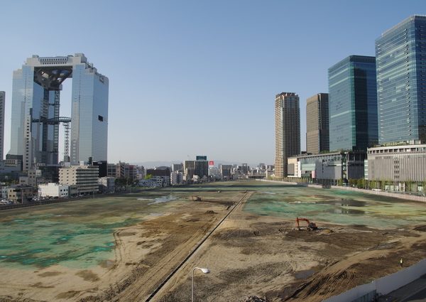 うめきた2期エリアは、JR大阪駅に隣接する一等地だ