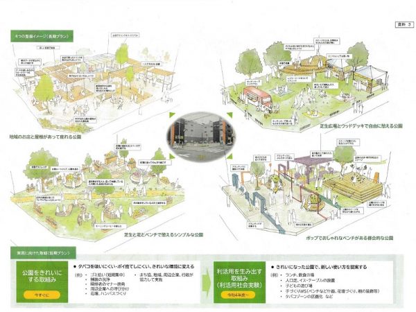 名駅南地区まちづくり協議会による清掃活動の様子。かつてはポイ捨てされた吸い殻が1,000本ほどあったときも（写真提供：名駅南地区まちづくり協議会）