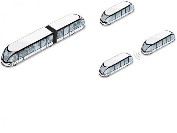 名古屋市が新たに開発するSRT車両のイメージ図（画像提供：名古屋市）