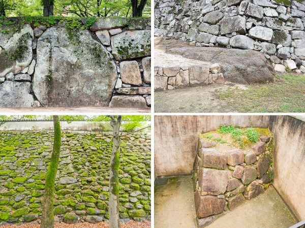 天守のリニューアル工事の様子（提供：岡山市役所）