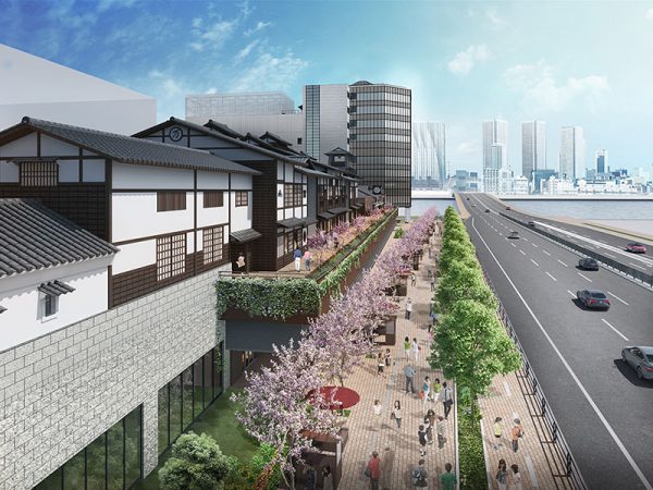 豊洲市場建設工事写真 | 6街区 水産仲卸売場棟
<br>出典：東京都中央卸売市場