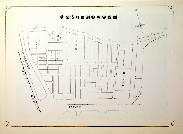 歌舞伎町計画模型