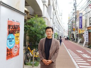 中目黒、学芸大学以外にも東横線沿線のまちを担当したという植松さん。まちごとに違いがあるそうだ
