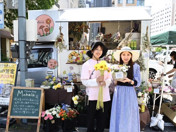 会場では子どもたちが遊べるコーナーも用意された。大人も子どもも遊べるイベントとなった。写真は6月開催時の様子