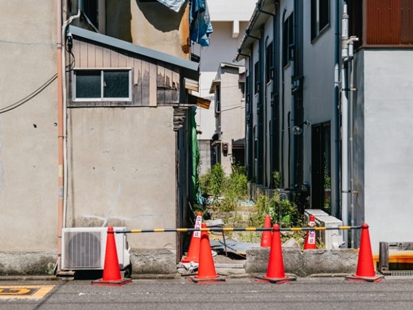 改修前の2棟。どちらも、かなり老朽化している（写真提供/オルガワークス）