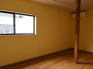 2階の福祉テナントの入居を予定している区画。内装などはとてもシンプル