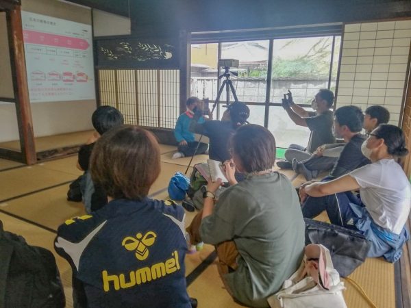 仁尾町の校舎内にある教室のひとつ