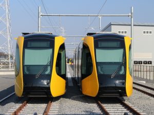 ライトラインの車両