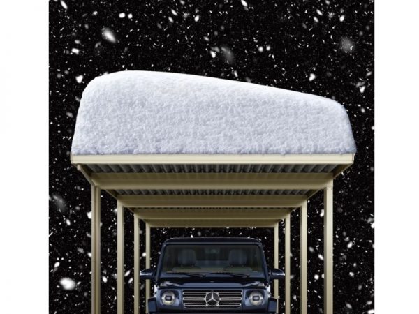 『ジーポート Pro』シリーズは、必要な性能を幅広いラインアップから選択できる。豪雪地域はもちろん、都市部を含めた強風地域まで対応可能。耐積雪性能は最大300cm。[ジーポート Pro]　YKK AP