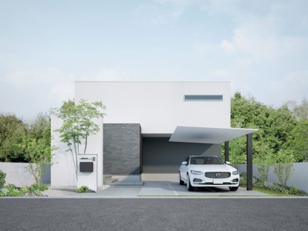 住宅に美しく調和するデザイン。新たなファサード空間を実現。[カーポートSC]　 LIXIL