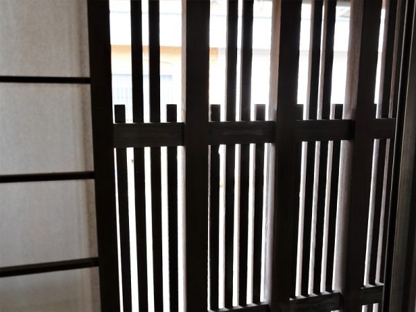 床の間、違い棚が設えてある主屋1階の座敷