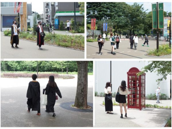 コスプレをして来場するお客さんたちなど