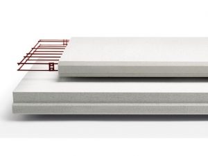 すべてのヘーベルハウスで用いられているALCコンクリート・ヘーベル。ALCとは「Autoclaved Lightweight aerated Concrete」を略したもので、軽量気泡コンクリートを意味する。名前のとおり水に浮くほど比重が軽いことで、住まいの軽量化、ひいては地震や台風時の建物・地盤への負荷軽減にもつながる（提供：旭化成ホームズ）