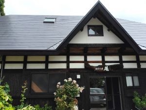 古民家宿「蓭」は、納屋と牛小屋だった建物をリノベーション