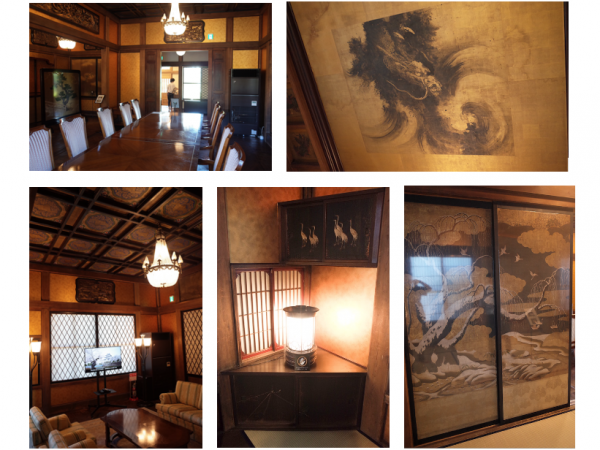 東公園の中に移築された