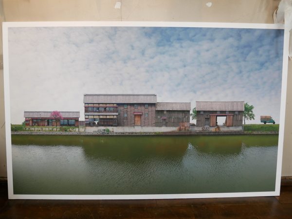 緑地や遊歩道が作られた運河沿い。しかし、メッツラーさんは「人工的に作られた緑ではなく、繁殖するありのままの緑こそ、欠かすことのできない中川運河の風景」だと語っていた