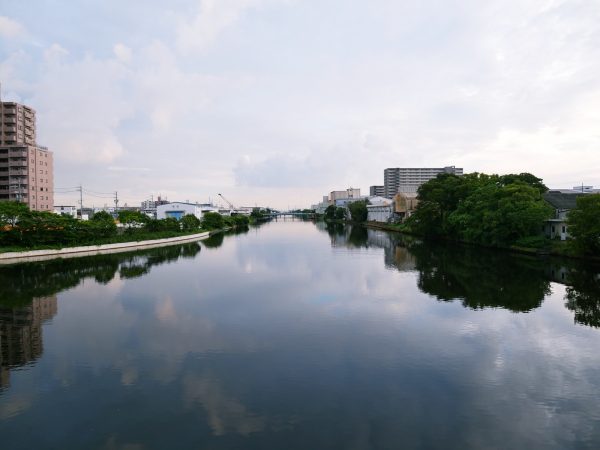 中川運河の北端・堀止につくられる人工ビーチ（画像提供：名古屋市）