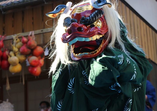 神戸市無形文化遺産の南僧尾の神楽獅子
