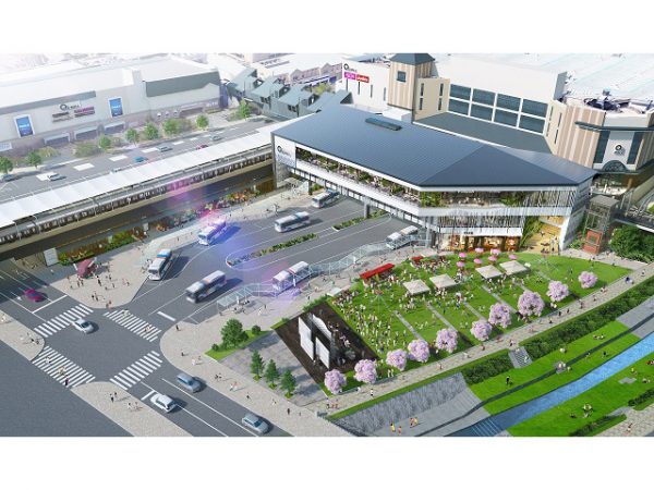 箕面船場阪大前駅イメージ（画像提供：箕面市）