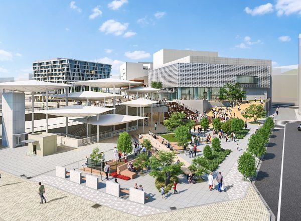 箕面船場阪大前駅イメージ（画像提供：箕面市）