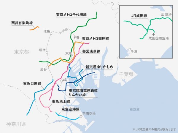 首都圏1位は「京急空港線」。航空需要回復による需要増加が要因か