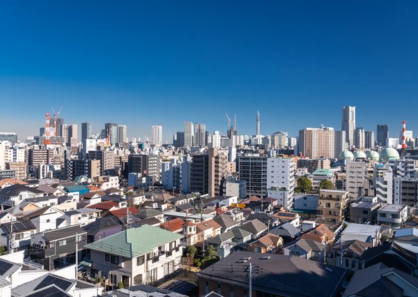 多くのマンションがある横浜市