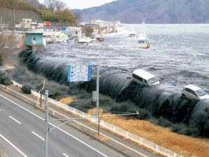 ＊東日本大震災(2011年3月)時の岩手県宮古市、出典：地震調査研究推進本部